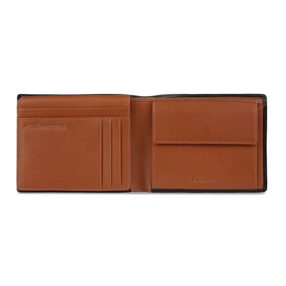 bugatti Roccia Portafoglio Protezione RFID Pelle 12.5 cm