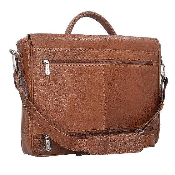 Plevier Serie 400 Cartella in pelle 40 cm Scomparto per laptop