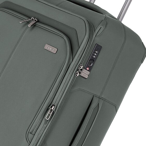 Travelite Priima 4 ruote Carrello 68 cm con piega di espansione