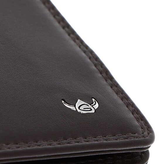 Golden Head Polo Custodia per carta di credito Protezione RFID Vera Pelle 7.5 cm