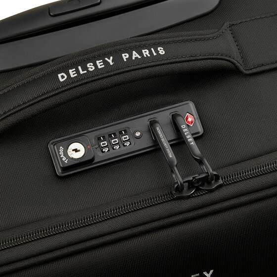Delsey Paris Brochant 3 2 ruote Carrello business 39 cm Scomparto per laptop