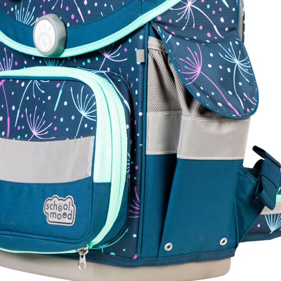 School-Mood Timeless Pro Set di borse per la scuola 7 pezzi