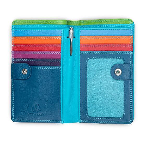 Mywalit Portafoglio Protezione RFID Vera Pelle 8 cm