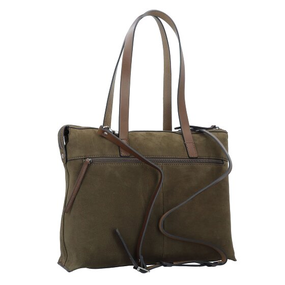 Castelijn & Beerens Nubuck Borsa a tracolla Pelle 40 cm Scomparto per laptop Castelijn & Beerens Nubuck Borsa a tracolla Pelle 40 cm Scomparto per laptop