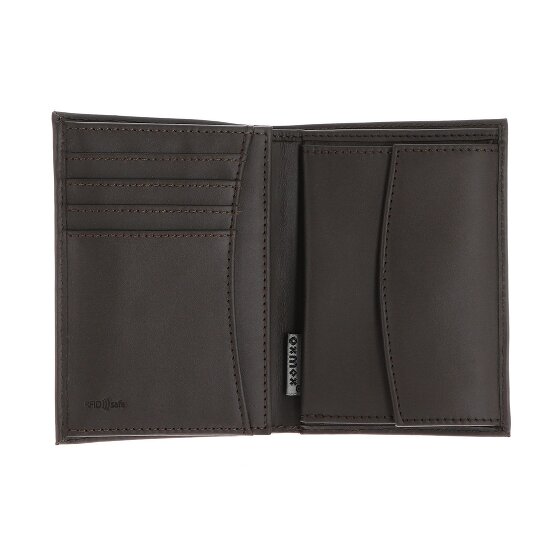 oxmox Leather Portafoglio Protezione RFID Vera Pelle 10 cm