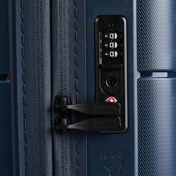 American Tourister Dashpop 4 ruote Carrello della cabina 55 cm con piega di espansione