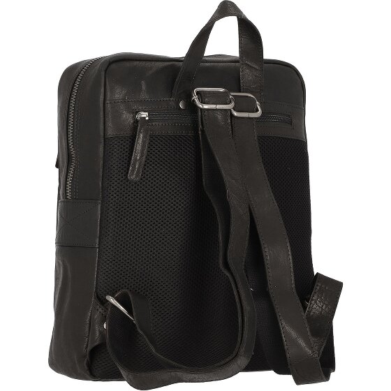 Spikes & Sparrow Zaino Bronco in pelle 34 cm Scomparto per computer portatile