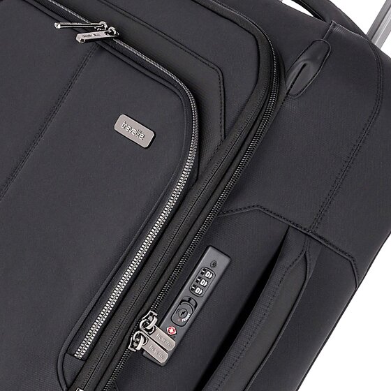 Travelite Priima 4 ruote Carrello della cabina 55 cm con piega di espansione