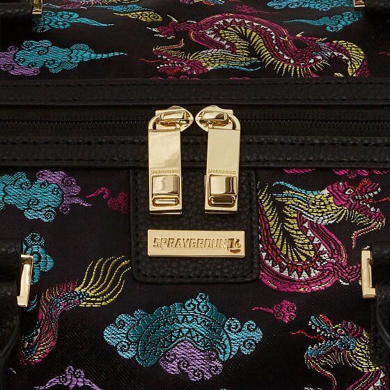 Sprayground Embroidered Dragon Borsa da viaggio Weekender 52 cm