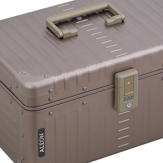 Aleon Trousse da viaggio Classic in alluminio, 39 cm