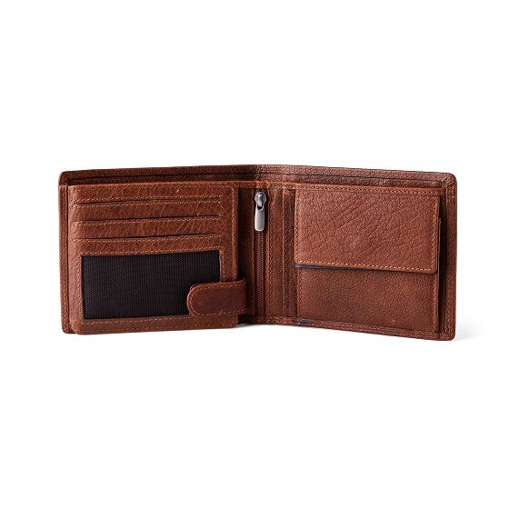 Jack Kinsky Porto 101 Portafoglio Protezione RFID Pelle 12.5 cm