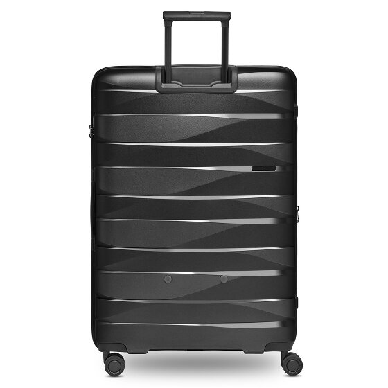 Bergpfeil Trolley da viaggio a 4 ruote L 75 cm con piega ad espansione