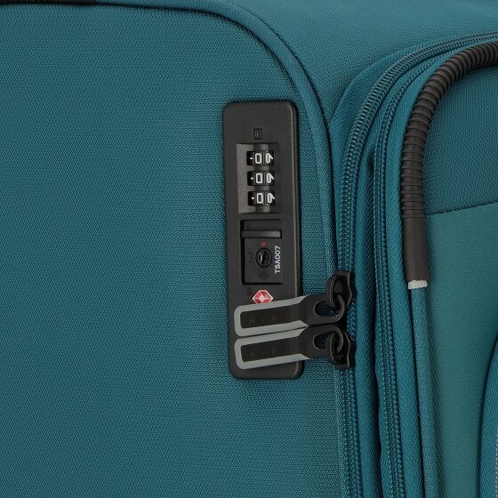 d&n Travel Line 9504 4 ruote Set di valigie 3 pezzi con piega di espansione