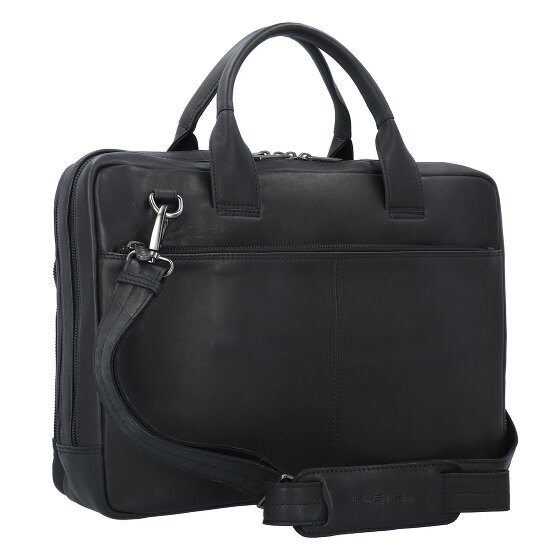Plevier Structure Petronas Valigetta Pelle 40 cm Scomparto per laptop