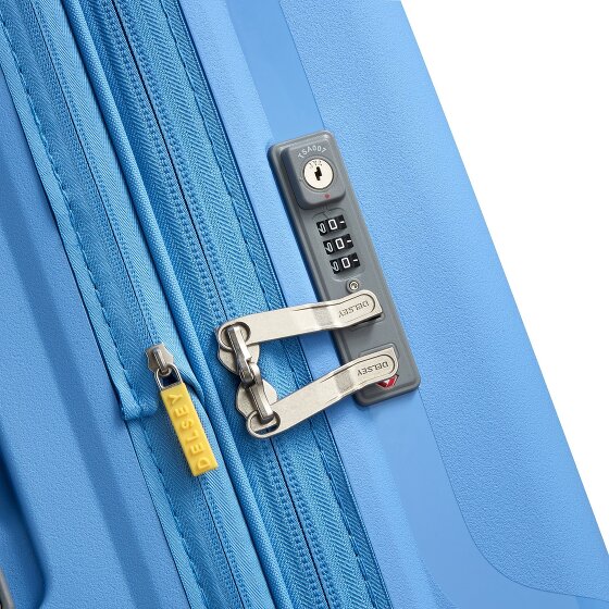 Delsey Paris Carrello Clavel a 4 ruote da 83 cm con piega ad espansione