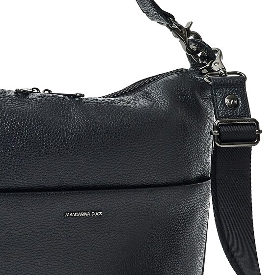 Mandarina Duck Mellow Leather Borsa a spalla Vera Pelle 33 cm