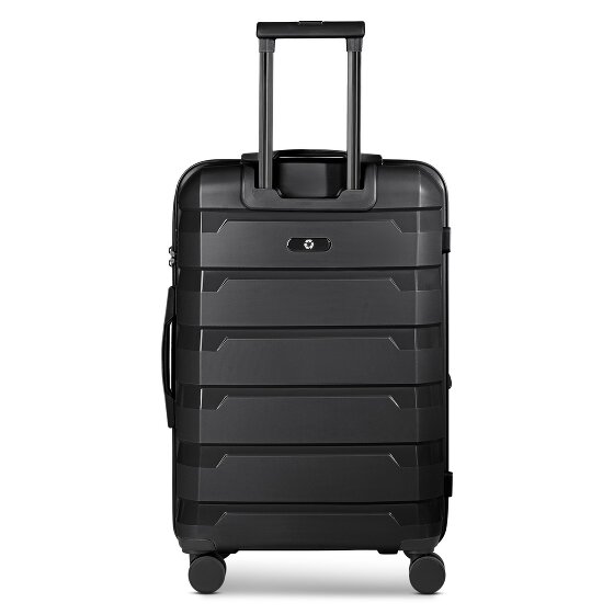 d&n South Dakota 4 ruote Set di valigie 3 pezzi con piega di espansione