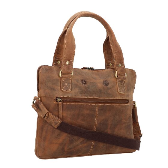 Greenburry Cartella vintage in pelle 37 cm Scomparto per laptop