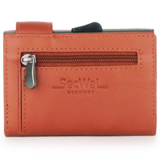 SecWal SecWal 1 Custodia per carte di credito Portafoglio RFID in pelle 9 cm