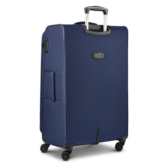 Franky Melbourne 3.0 Set di valigie a 4 ruote, 3 pezzi, con piega elastica