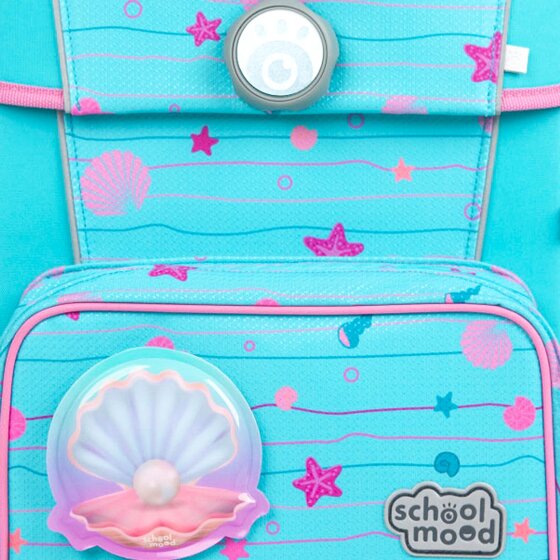 School-Mood Timeless Pro Set di borse per la scuola 7 pezzi