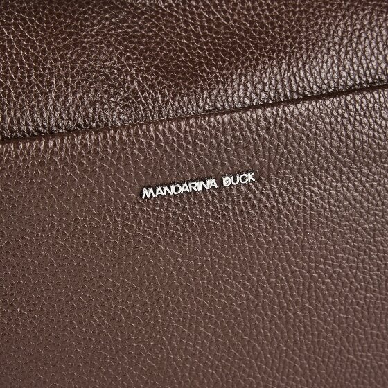 Mandarina Duck Mellow Leather Borsa a tracolla Vera Pelle 30 cm