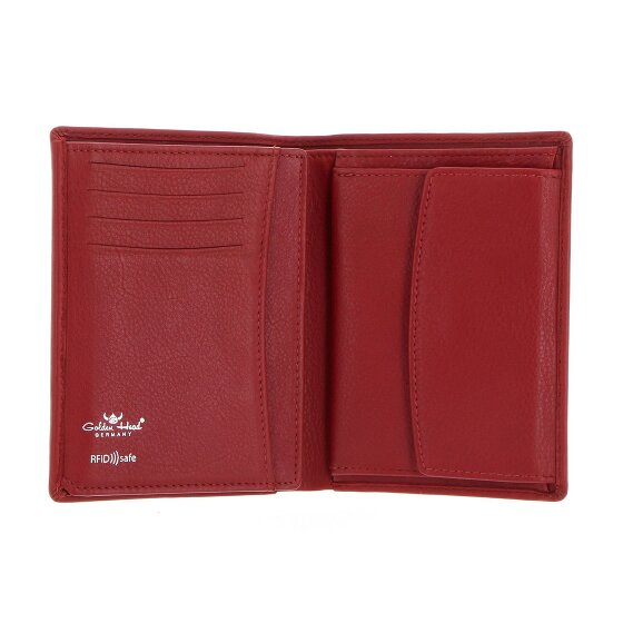 Golden Head Dublin Portafoglio Protezione RFID Vera Pelle 13 cm