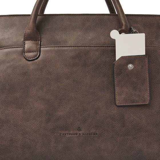 Castelijn & Beerens Carisma Borsa shopper Protezione RFID Vera Pelle 41 cm Vano porta PC
