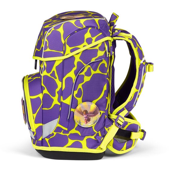 Ergobag Set di zaini scolastici Cubo Light 6 pz. incl. set Klettie