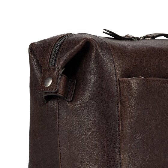 Jost Glasgow Borsa da toilette Vera Pelle 24 cm