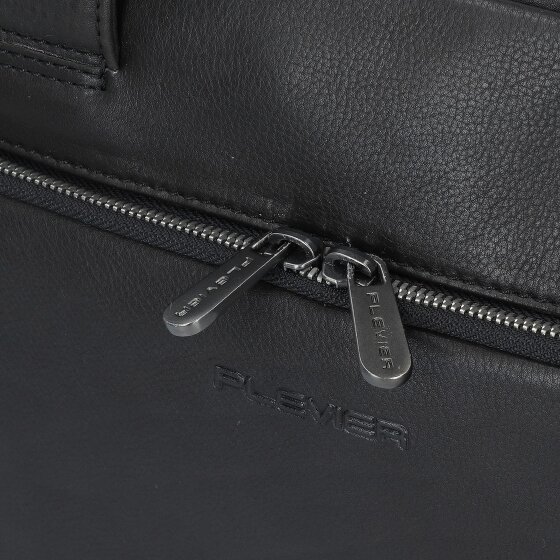 Plevier Vintage Larry Valigetta Pelle 40 cm Scomparto per laptop