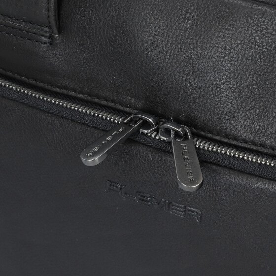 Plevier Vintage Larry Valigetta Pelle 40 cm Scomparto per laptop