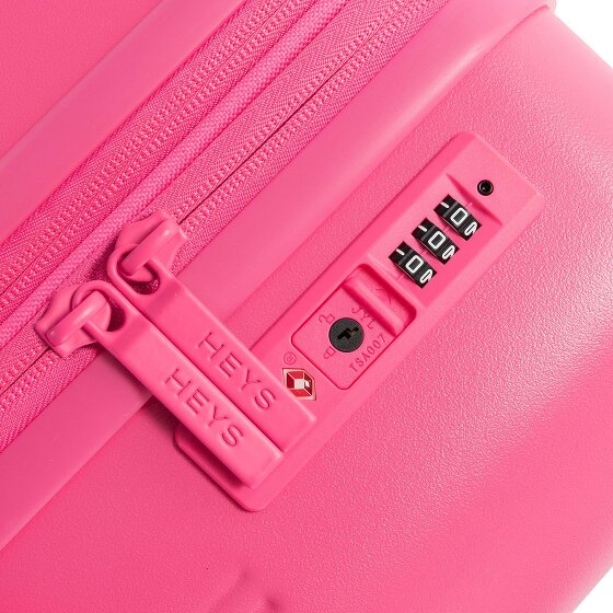 Heys HiLite 4 ruote Set di valigie 3 pezzi con piega di espansione