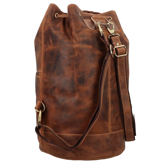 Greenburry Zaino vintage in pelle 48 cm