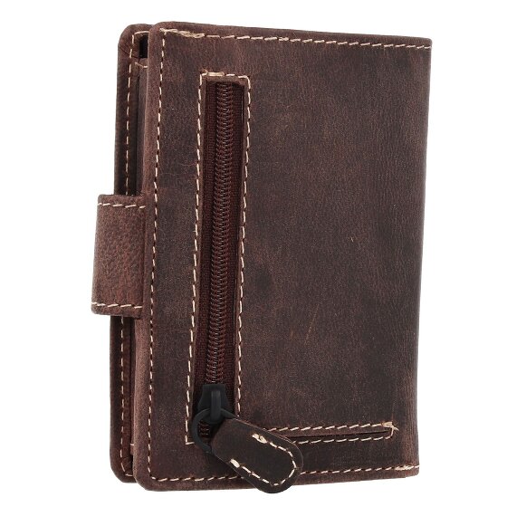 Jack Kinsky Baltimore Custodia per carta di credito Protezione RFID Pelle 11 cm
