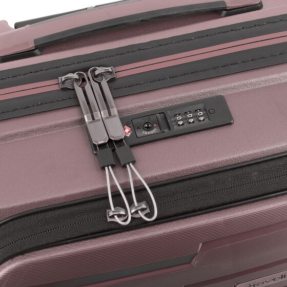 Travelite Air Base 4 ruote Carrello della cabina 55 cm Scomparto per laptop