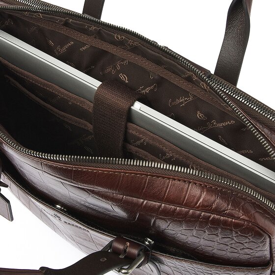 Castelijn & Beerens Valigetta Vera Pelle 41 cm Vano porta PC