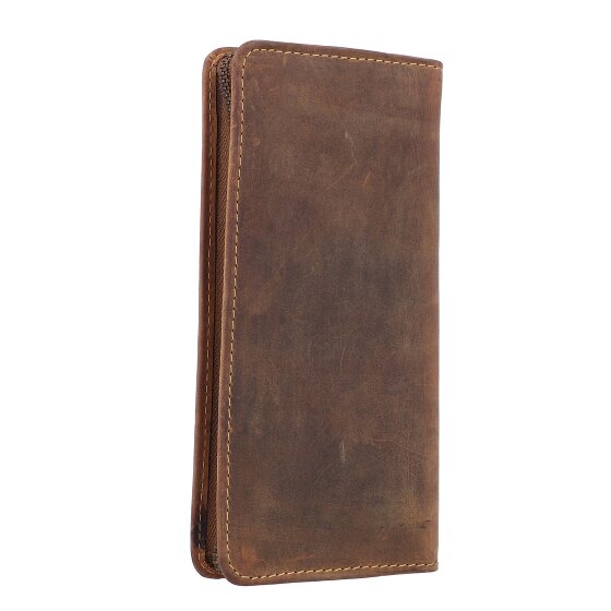Greenburry Portamatite vintage in pelle 8,5 cm