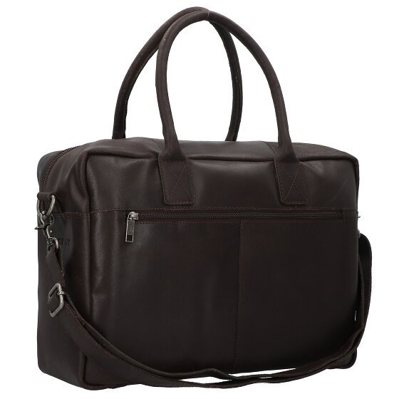 Burkely Cartella Mitch vintage in pelle 39 cm Scomparto per laptop