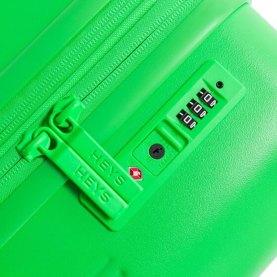 Heys HiLite 4 ruote Set di valigie 3 pezzi con piega di espansione