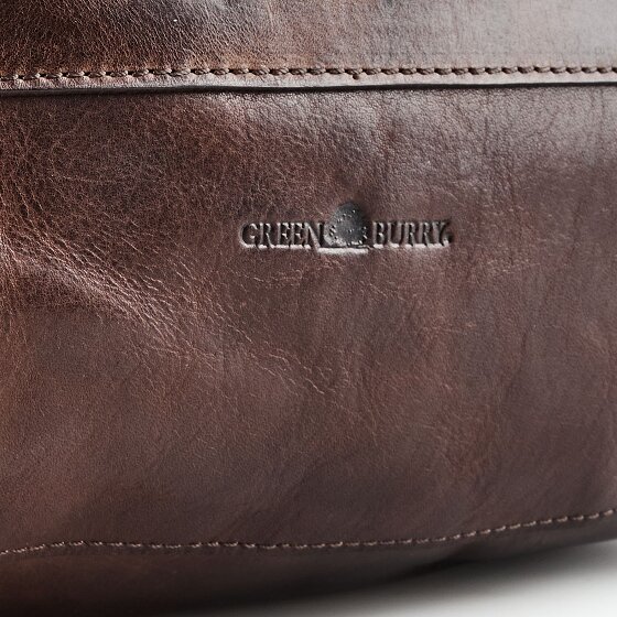 Greenburry Newport Borsa a spalla Vera Pelle 32 cm