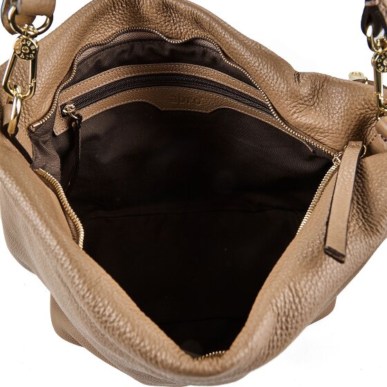 abro Ebony Borsa a spalla Vera Pelle 39 cm