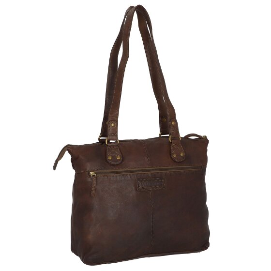 Greenland Nature Femi & Nine Borsa a tracolla in pelle 35 cm