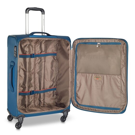 Roncato Speed 4 ruote Set di valigie 3 pezzi con piega di espansione