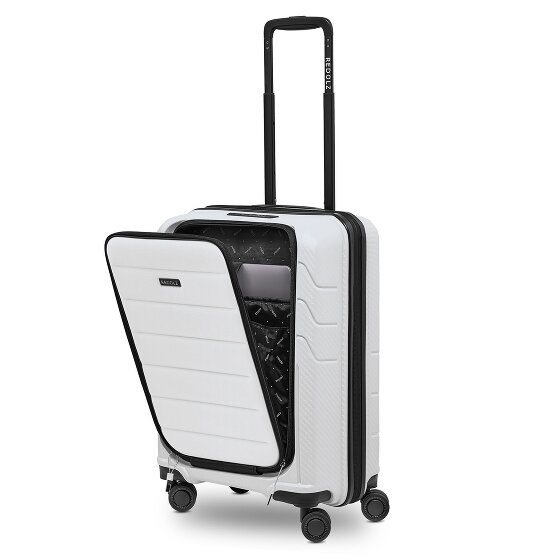 Redolz Essentials 17 Trolley da cabina a 4 ruote 55 cm con tasca morbida per laptop