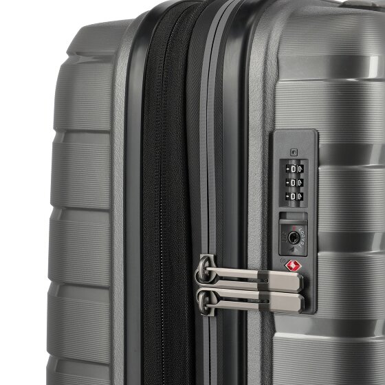 Travelite Air Base 4 ruote Carrello della cabina 55 cm con piega di espansione