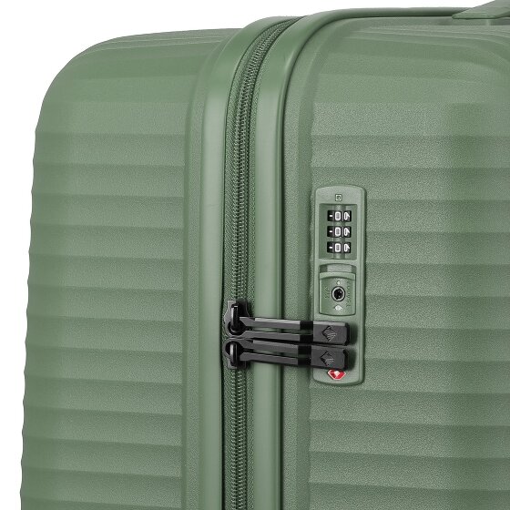 Travelite Air Stripe 4 ruote Carrello L 77 cm
