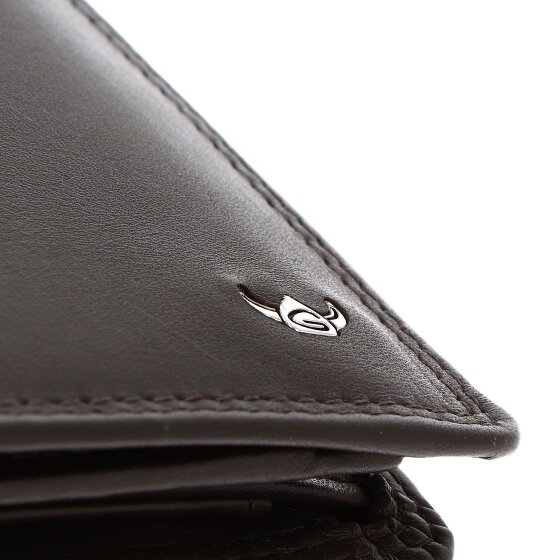 Golden Head Polo Portafoglio Protezione RFID Vera Pelle 9 cm