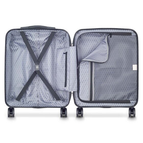Delsey Paris Air Armour 4 Roll Cabin Trolley Slim Line 55 cm Delsey Paris Air Armour 4 Roll Cabin Trolley Slim Line 55 cm