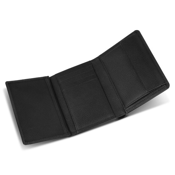 Redolz Portafoglio Leather Essentials HF in pelle RFID, 9,5 cm, apribile